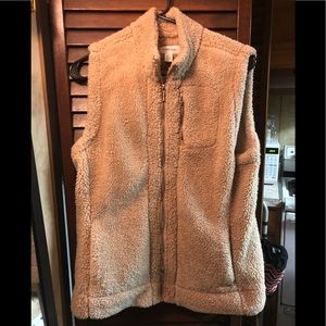faux fur vest